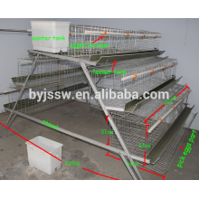 Electro Galvanized And Hot Dip Galvanized Chicken Cages Using Life 20 Years